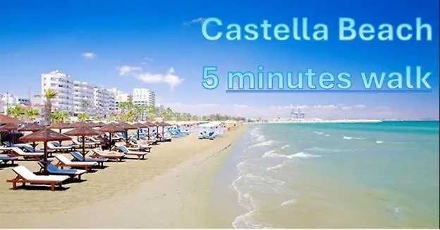 アパート Mackenzie By The Sea One Bed Ground Floor ラルナカ